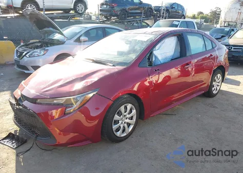 2022 Toyota Corolla Le from USA, damaged, VIN JTDEPMAE3NJ232368